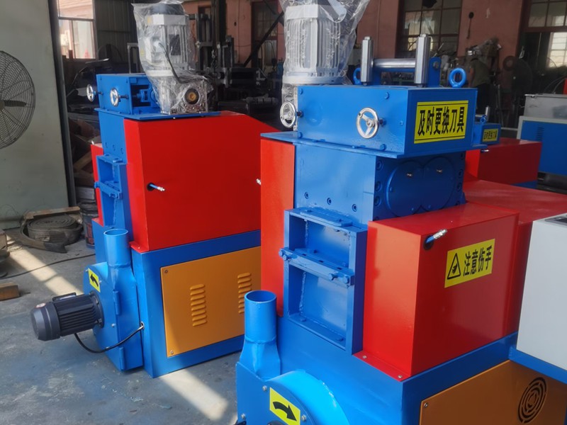 塑料双向拉伸格栅带撕碎机式的废板边处理机