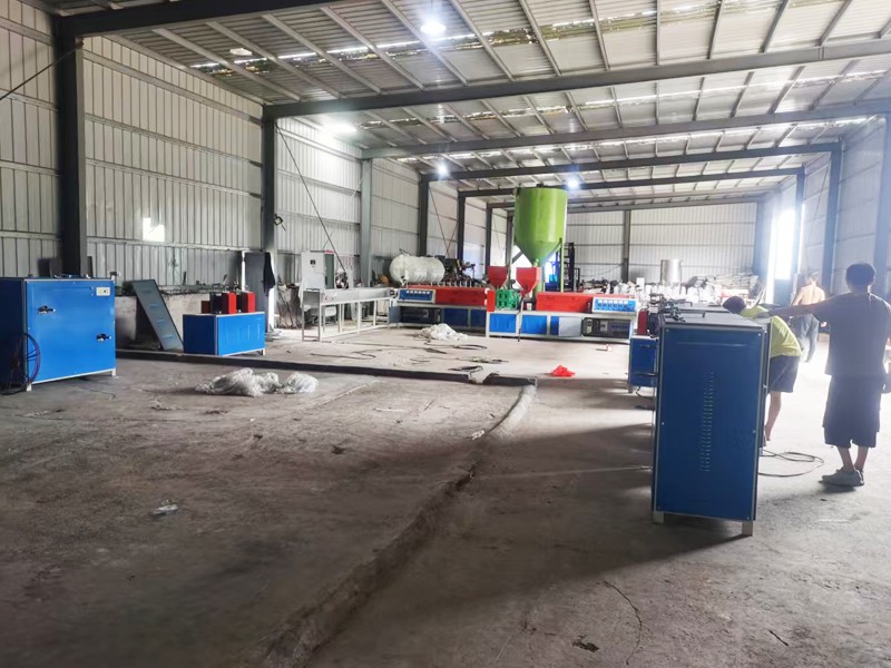 90—2型钢塑格栅条带机