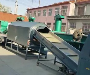 新疆地膜回收破碎清洗造粒生产线